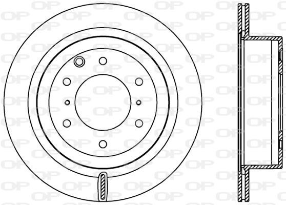 OPEN PARTS Jarrulevy BDR2405.20